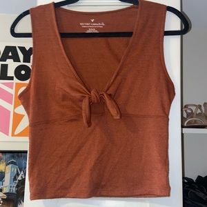 Burnt orange tank top